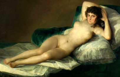 La escritora Almudena de Arteaga recrea la intriga sobre la 'maja desnuda' de Goya. Heraldo de Aragón