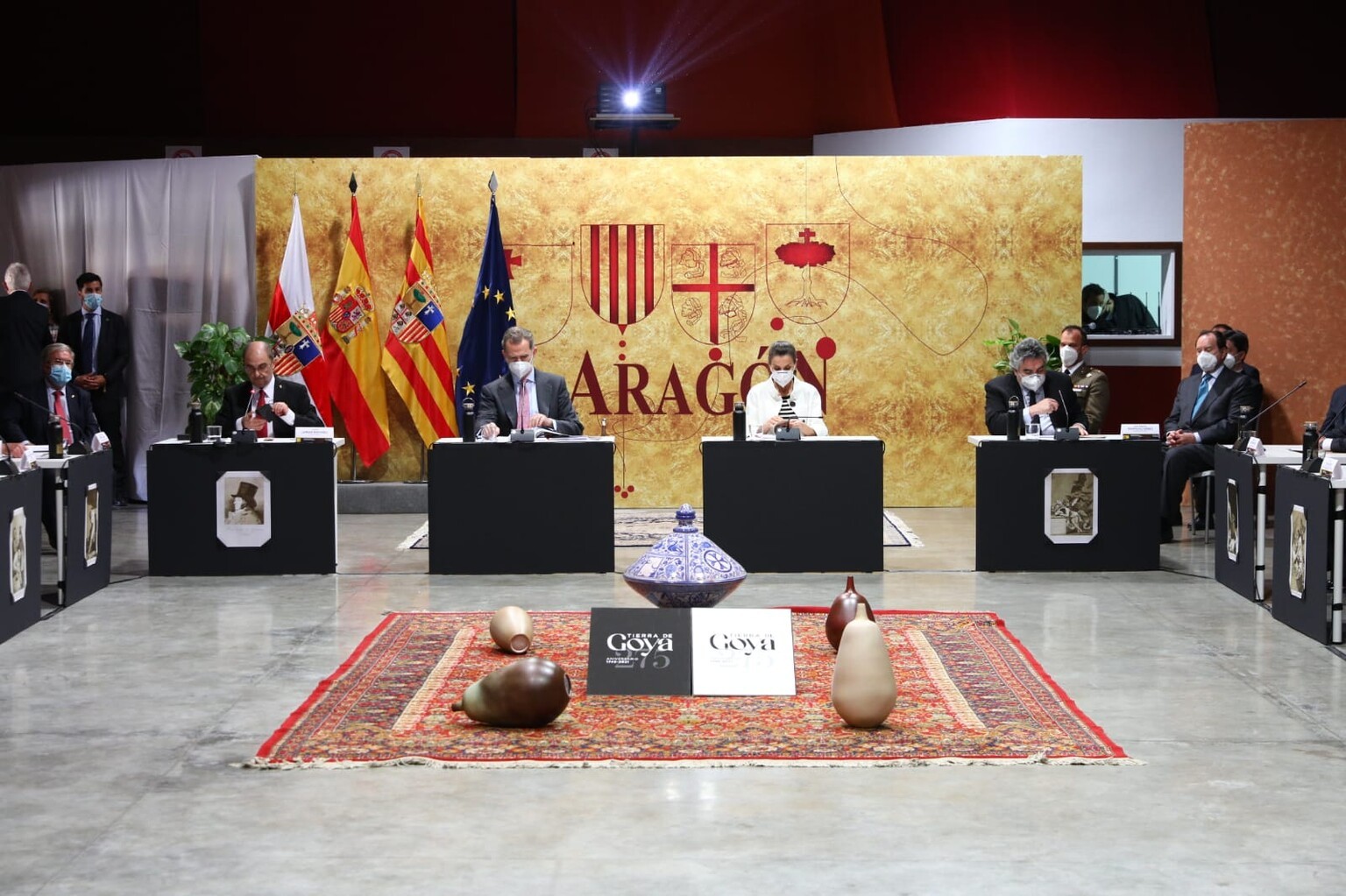 Acto del 275 aniversario de Goya en Fuendetodos