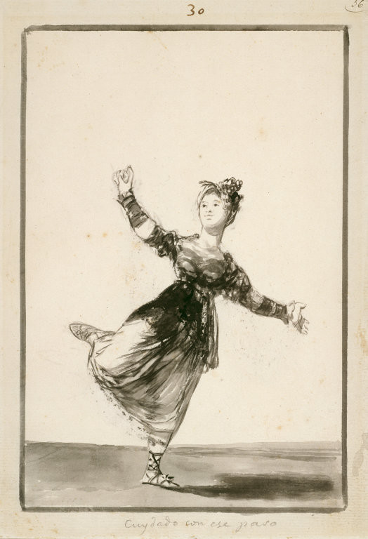 La Fundación Goya en Aragón amplía su catálogo digital con los dibujos del 'Álbum de bordes negros' del artista