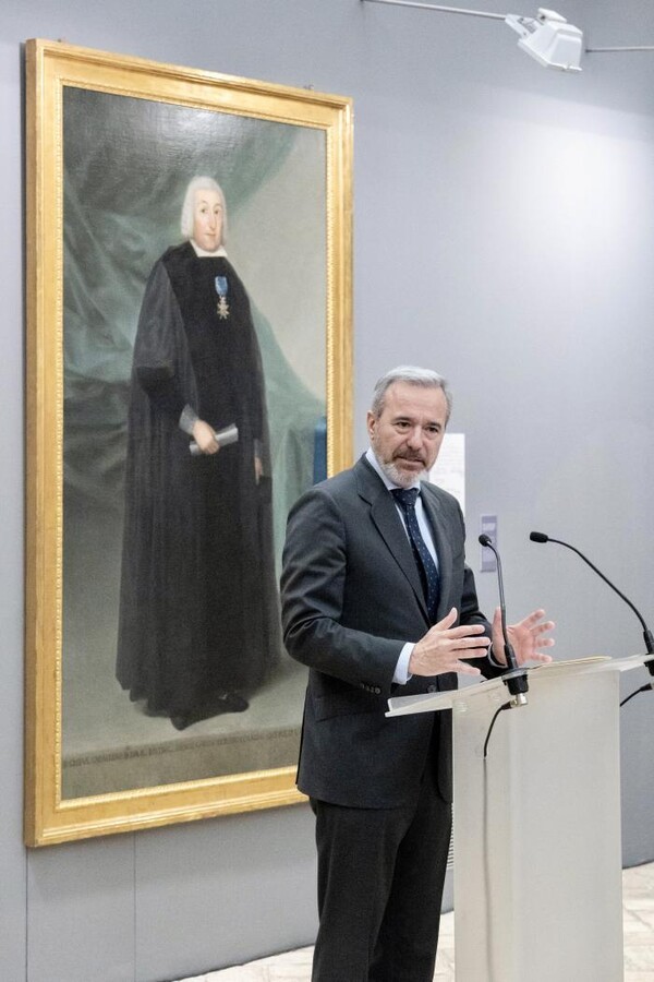 El Gobierno de Aragón refuerza su compromiso con Goya con la compra del retrato de José de Cistué y Coll