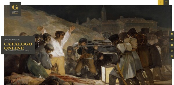La Fundación Goya en Aragón ampliará su catálogo online en más de 700 obras antes de finales de verano