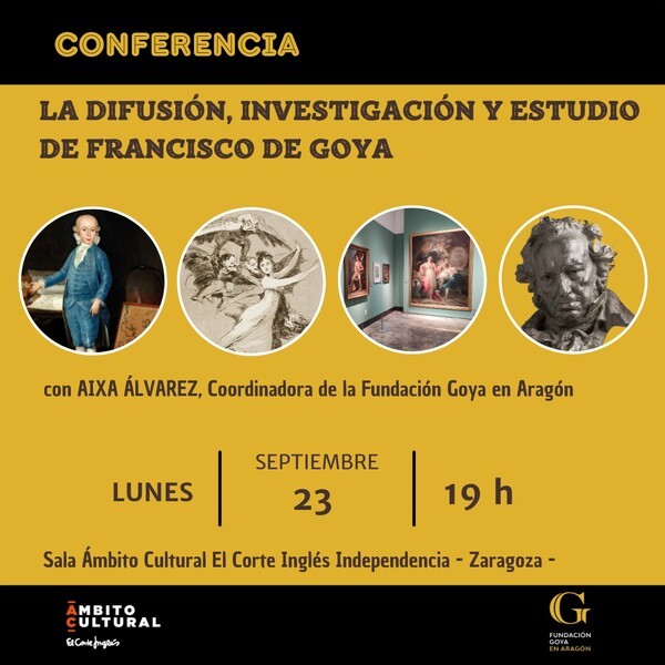 La difusión, investigación y estudio de Francisco de Goya