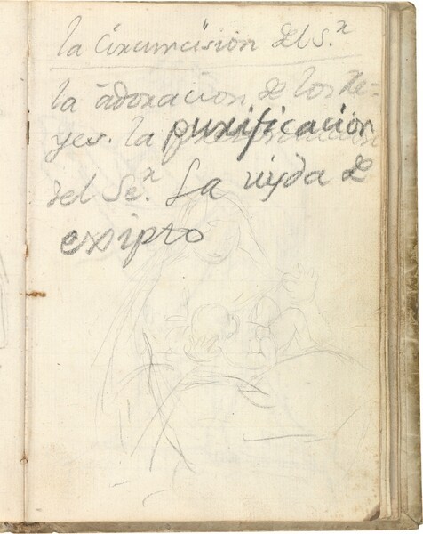 Virgen con el Niño en el regazo