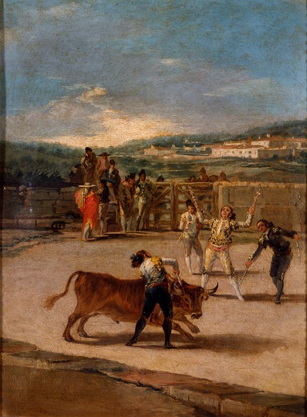 Banderillas en el campo