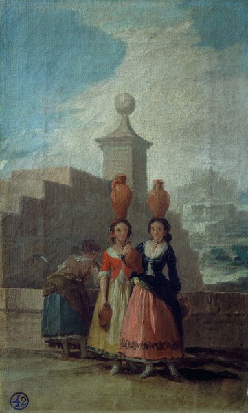 Las mozas del cántaro (boceto)