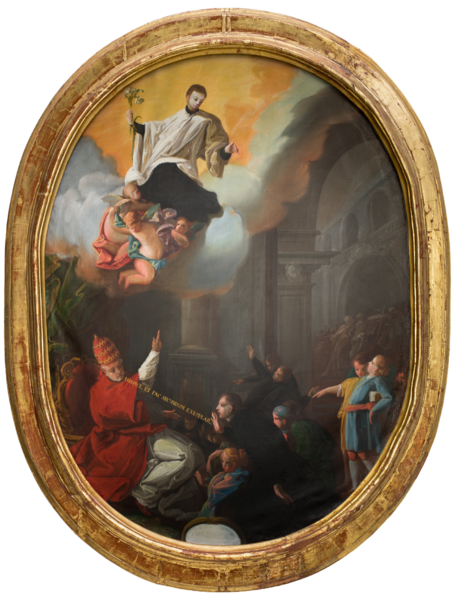 La consagración de San Luis Gonzaga como Patrono de la Juventud