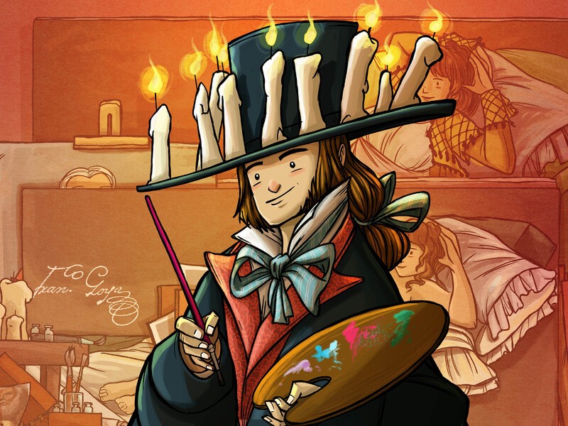 La Fundación Goya lanza un cortometraje animado sobre la vida de Goya