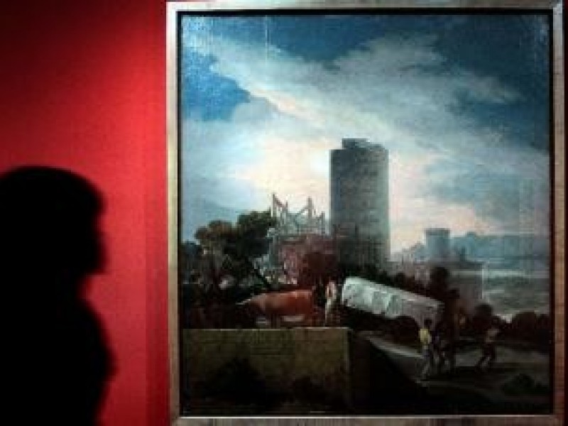 Concentración de 'goyas' en Barcelona. El País