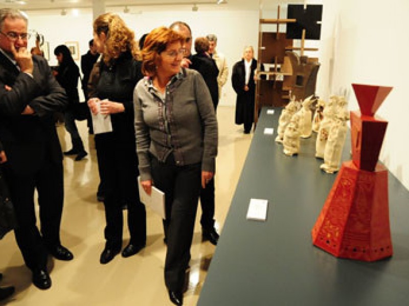 Los alumnos de la Escuela de Arte muestran su visión de los Disparates de Goya. Europa Press