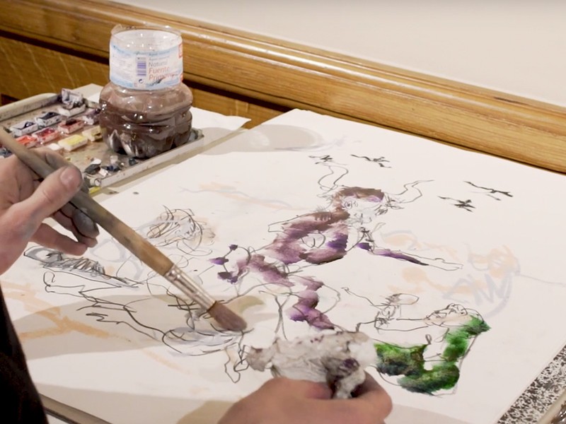 Guillaume Bruère reinterpreta, entre otras grandes obras del Museo Lázaro Galdiano, 