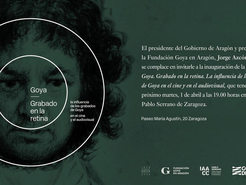 Invitación GOYA. GRABADO EN LA RETINA