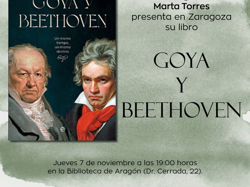 Presentación del libro GOYA Y BEETHOVEN