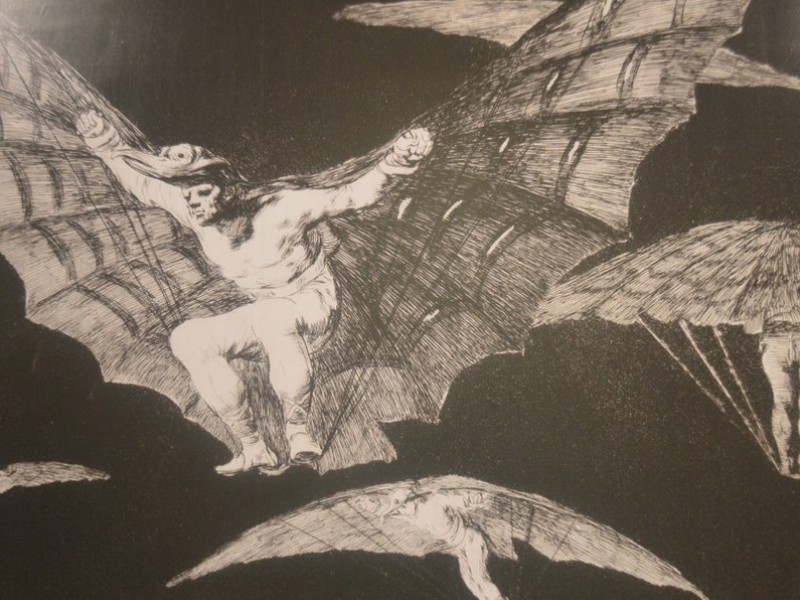 'Los Disparates' de Goya están en el MUSA