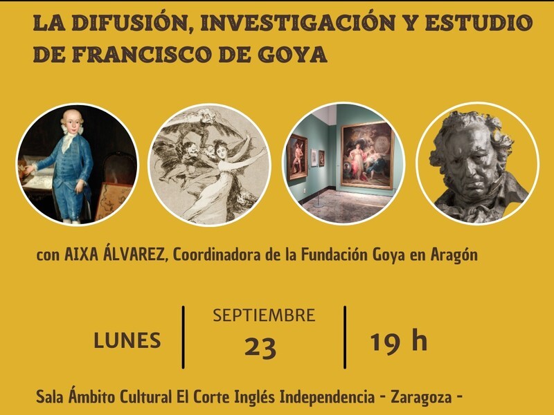 La difusión, investigación y estudio de Francisco de Goya