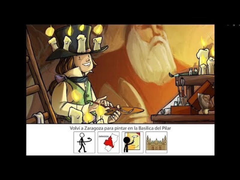 La Fundación Goya en Aragón subtitula con pictogramas de ARASAAC el cortometraje animado 